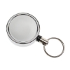 Picture of ID badge reel with belt clip and key ring. 60270208