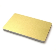 Kuva Blank thin gold cards - 480 micron, 0.48 mm (WHITE CORE). 70102028LI420 (DE,SE,NO,FI,RO,PL)