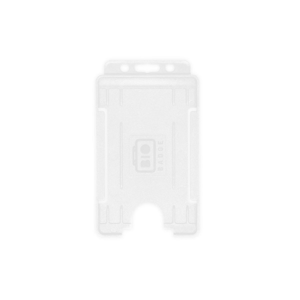 Kuva Bio badge Cardholder/carrying face open plastic frosted/clear (vertical/portrait). 60270470 (DE,SE,NO,FI,RO,PL)