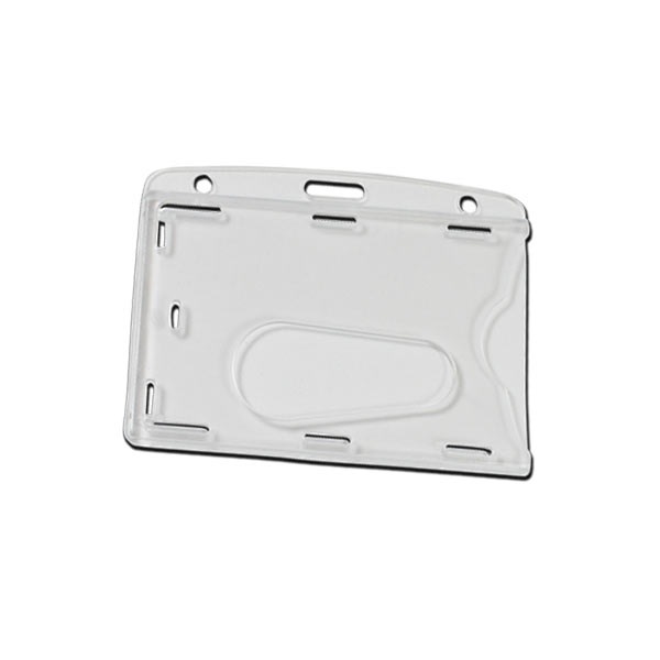 Picture of Cardholder / carrying case rigid plastic with lock frosted (horizontal / landscape). 60270136