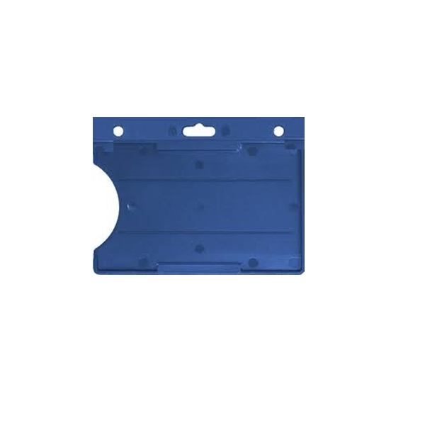 Picture of Cardholder/carrying badge face open plastic blue (horizontal/landscape). 60270197vud