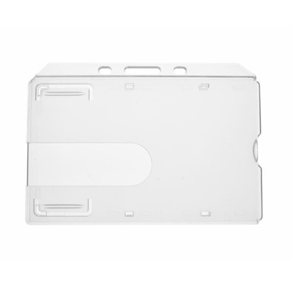 Picture of Card holder / carrying case rigid plastic with lock (horizontal / landscape). 60270167