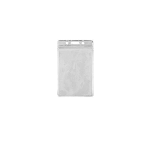 Picture of 86x54 mm Cardholder / carrying case soft plastic clear (vertical / portrait). 60270300