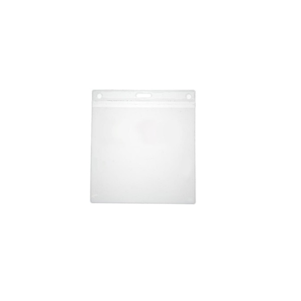 Picture of 100x80 mm Cardholder / carrying case soft plastic. clear (horizontal / landscape). 60270377vud
