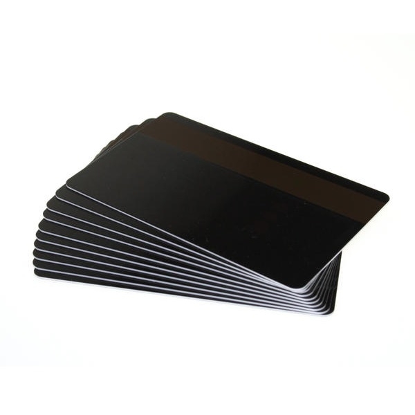 Kuva Blank black cards with HI-CO magnetic stripe- IS0-7811-6 (CR80). 70102066 (DE,SE,NO,FI,RO,PL)