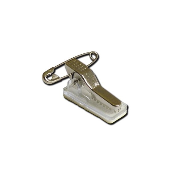 Kuva Metal crocodile id card clip with pin and self-adhesive pad. 60270106 (DE,SE,NO,FI,RO,PL)