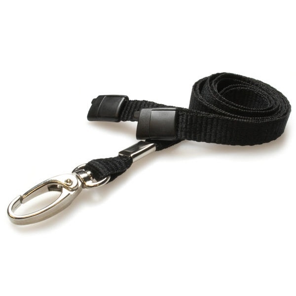 Kuva Black lanyard / keyhanger 10 mm with metal lobster clip. 60270561 (DE,SE,NO,FI,RO,PL)