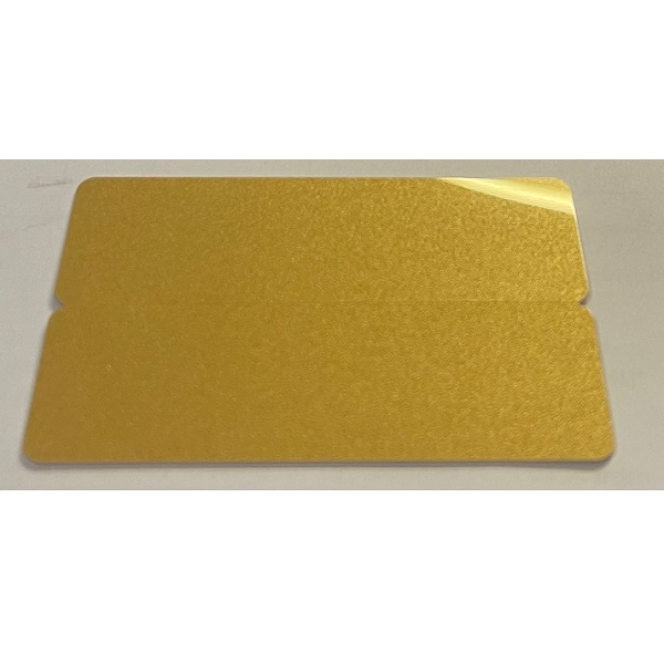 Kuva Blank gold 2-up e.g. name tags / price tag cards - CR80. 70102097 (DE,SE,NO,FI,RO,PL)