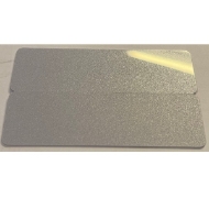 Kuva Blank silver 2-up e.g. name tags / price tag cards - CR80. 70102098 (DE,SE,NO,FI,RO,PL)