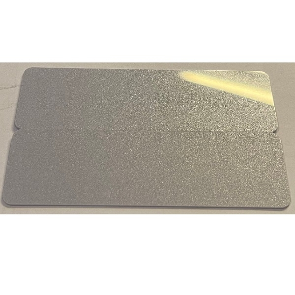Kuva Blank silver 2-up e.g. name tags / price tag cards - CR80. 70102098 (DE,SE,NO,FI,RO,PL)