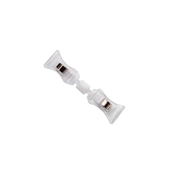 Kuva Sign holder with 2 clamps transparent. 60270213 (DE,SE,NO,FI,RO,PL)