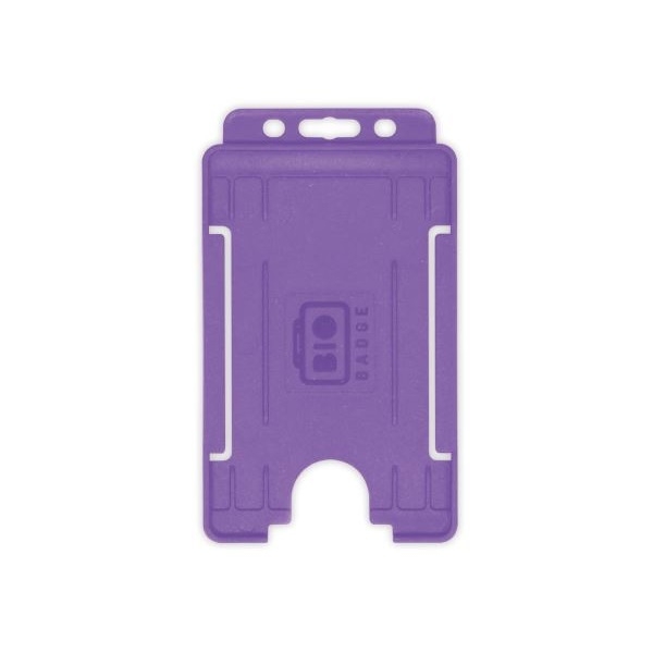 Kuva Bio badge Cardholder/carrying face open plastic purple (vertical/portrait). 60270474 (DE,SE,NO,FI,RO,PL)