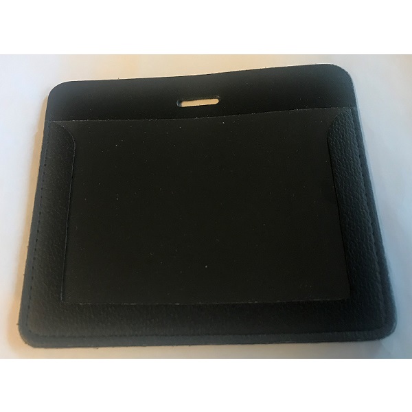 Picture of Card holder leather 106x75 mm Cardholder / carrying case soft clear front (horizontal / landscape). 60270124vud