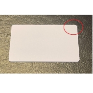 Picture of Blank white card with corner breakaway  - CR80. 70102055