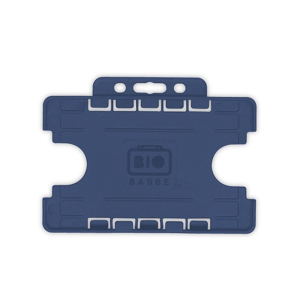 Kuva Blue 2 sided/2 cards Bio Cardholder/carrying open face plastic (horizontal/landscape). 60270488 (DE,SE,NO,FI,RO,PL)