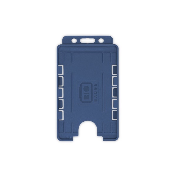 Kuva Blue 2 sided/2 cards Bio Cardholder/carrying open face plastic (vertical/portrait). 60270498 (DE,SE,NO,FI,RO,PL)
