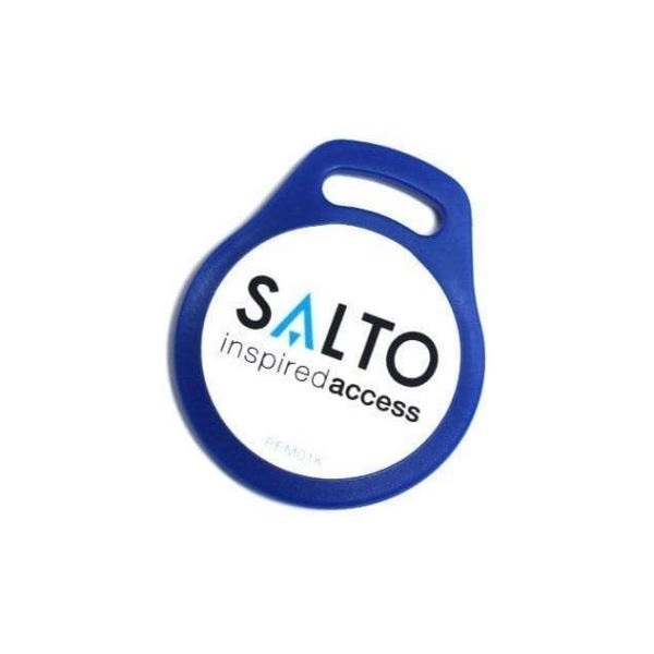 Kuva Blue key fob Salto MIFARE® PFM01KB 1KB 7 byte UID. Keyfob. 70102076 (DE,SE,NO,FI,RO,PL)