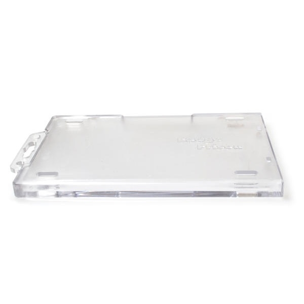 Kuva Enclosed Badge Prison Permanently Locking card holder / carrying case rigid plastic (vertical / portrait). 60270280 (DE,SE,NO,FI,RO,PL)