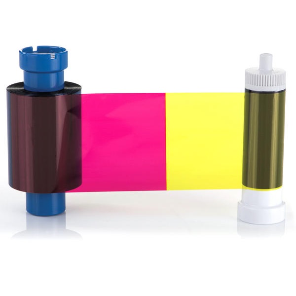 Picture of  4-color ribbon / dye film (YMCKO) for Authentys Plus/Pro/Pro360 - 300 print. AU300YMCKO