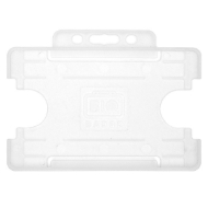 Kuva Bio ID badge Cardholder/carrying face open plastic frosted/clear (horizontal/landscape). 60270450 (DE,SE,NO,FI,RO,PL)
