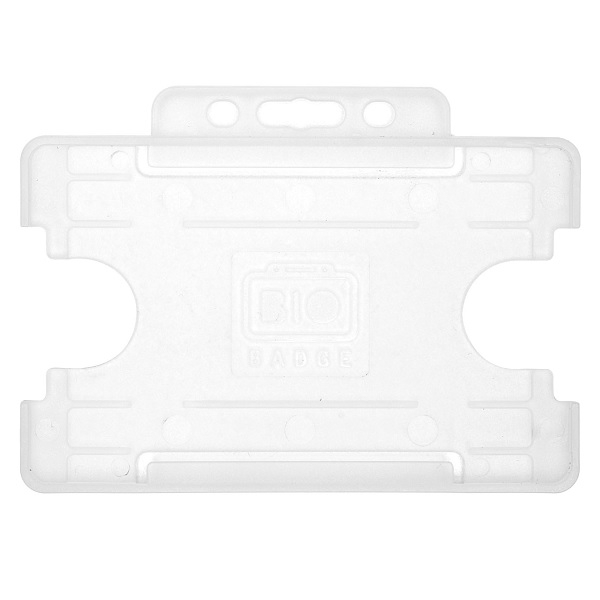 Kuva Bio ID badge Cardholder/carrying face open plastic frosted/clear (horizontal/landscape). 60270450 (DE,SE,NO,FI,RO,PL)