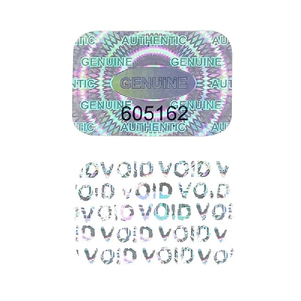 Kuva Holografic sticker tamper proof/VOID. 80102038 (DE,SE,NO,FI,RO,PL)
