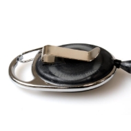 Kuva Black carabiner ID badge reel with belt clip and strap. 60270149 (DE,SE,NO,FI,RO,PL)