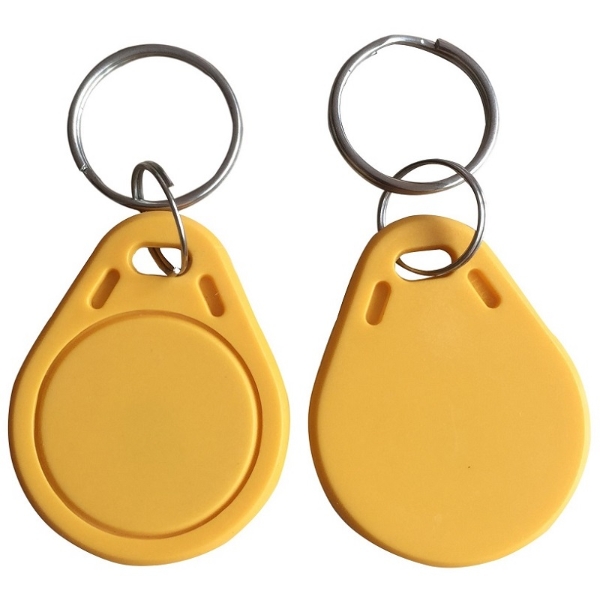 Kuva Yellow rewriteable Key fob 125 KHZ EM. Keyfob. 70102817 (DE,SE,NO,FI,RO,PL)
