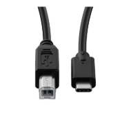 Picture of USB-C to USB2.0 B Cable, 1.8m. TEL10115