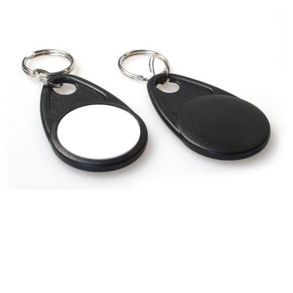 Kuva Black and white Key fob 13.56 MHZ 1KB. Keyfob. 70102620 (DE,SE,NO,FI,RO,PL)