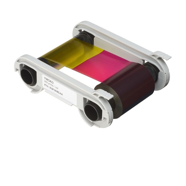 Kuva Evolis Primacy 4-color ribbon/dye film (YMCKO). Evolis R5F008EAA (DE,SE,NO,FI,RO,PL)