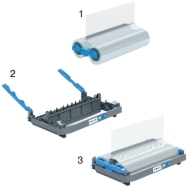 Kuva Laminating film cassette Foton 30 125my. GBC4410025 (SE,NO,FI,RO,PL)