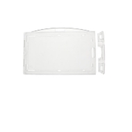 Picture of Enclosed ID Badge Lockable card holder / carrying case rigid plastic Premium (horizontal / landscape). 60270281
