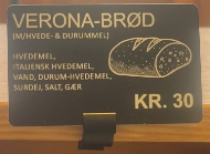 Picture of Black sign holder / Price sign holder for shelf/table. 60270156