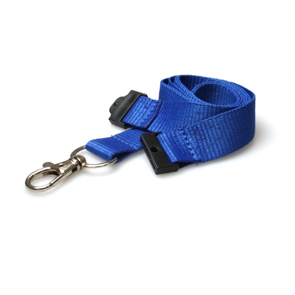 Kuva Blue lanyard / keyhanger 20 mm with metal trigger clip. 60270747 (DE,SE,NO,FI,RO,PL)