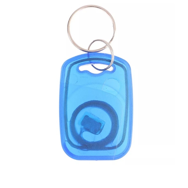 Kuva Blue RFID rewriteable Key fob 125 KHZ EM ID and magic writeable IC 13.56 Mhz. Keyfob tag. 70102981 (DE,SE,NO,FI,RO,PL)