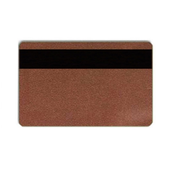 Kuva Blank bronze cards with HI-CO magnetic stripe- IS0-7811-6 (CR80). 70102231 (DE,SE,NO,FI,RO,PL)
