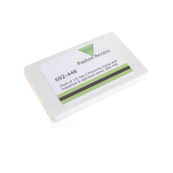 Kuva Paxton 692-448 Net2 Proximity ISO card 125 KHZ with Unencoded HICO Magnetic Stripe & Signature Panel. 70102853 (DE,SE,NO,FI,RO,PL)