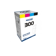 Kuva Magicard 300 4+1 color ribbon/dye film (YMCKOK) - 250 print. Magicard MC250YMCKOK/3. MC250YMCKOK3 (DE,SE,NO,FI,RO,PL)