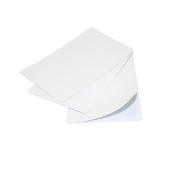 Kuva Blank white Self-Adhesive plastic card 320 micron - CR80. 70102149 (DE,SE,NO,FI,RO,PL)
