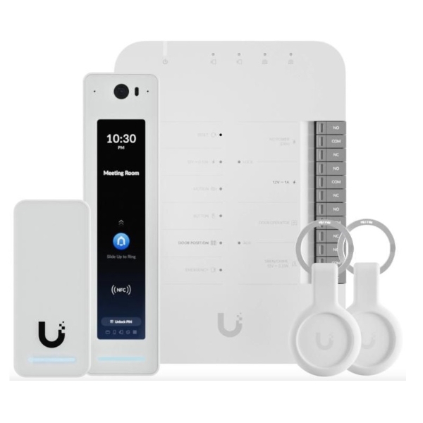 Kuva Ubiquiti UniFi Access Door Hub, Access Reader G2 Professional, Access Reader G2 for door exit, Access pocket key fob Access Controller. UA-G2-SK-PRO (DE,SE,NO,FI,RO,PL)