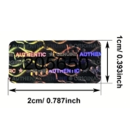 Kuva Holografic sticker tamper proof/ VOID / AUTHENTIC with number. 80102039 (DE,SE,NO,FI,RO,PL)