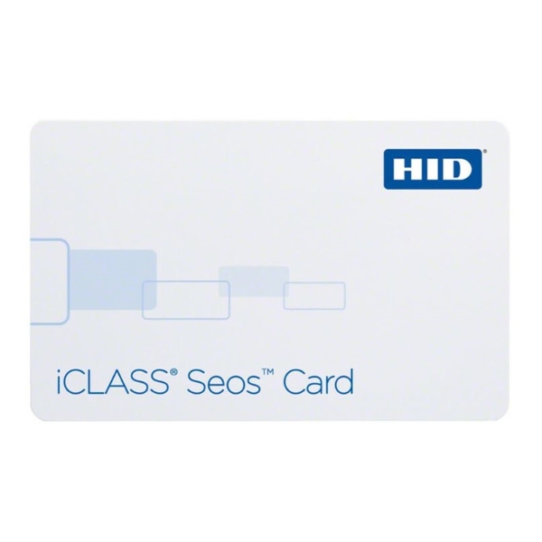 Kuva Blank white cards HID™ HID 5006PGGMN iClass Seos Composite PET/PVC Card - 8K Bytes - Programmed. 70102193 (DE,SE,NO,FI,RO,PL)