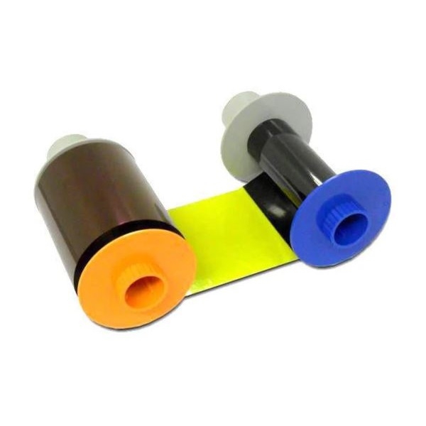Kuva HID Fargo 84512 HDP5000 / HDP5000e / HDP5600 4-color+black on other side ribbon (YMCKK) - 500 print. Fargo 84512. Only works on duplex printer. FARGO84512 (DE,SE,NO,FI,RO,PL)