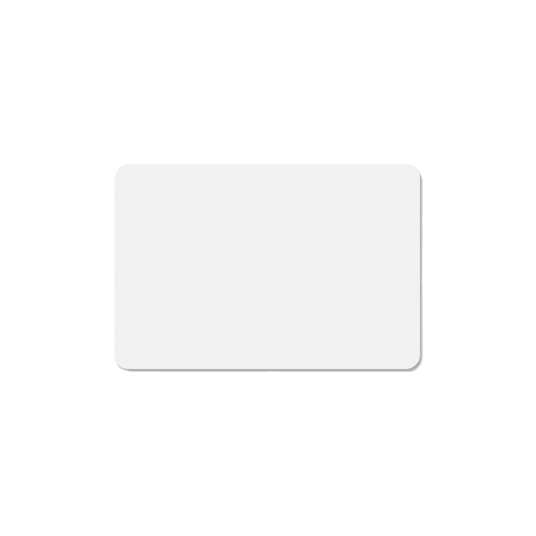 Kuva White rewriteable plastic card 13.56 MHz. 13.56 Compatible 1K Magic UID – Changeable UID. 70102154 (DE,SE,NO,FI,RO,PL)