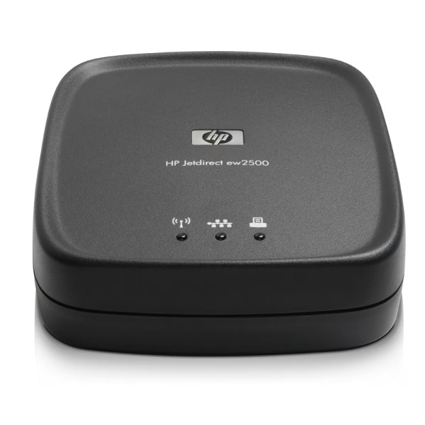 Kuva HP Jetdirect Ew2500 802.11B/G Wireless Print Server J8021A. 884962160374 (DE,SE,NO,FI,RO,PL)
