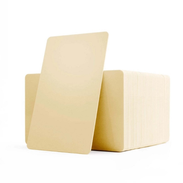 Kuva Blank cream cards - CR80 (CREAM CORE). 70102060 (DE,SE,NO,FI,RO,PL)
