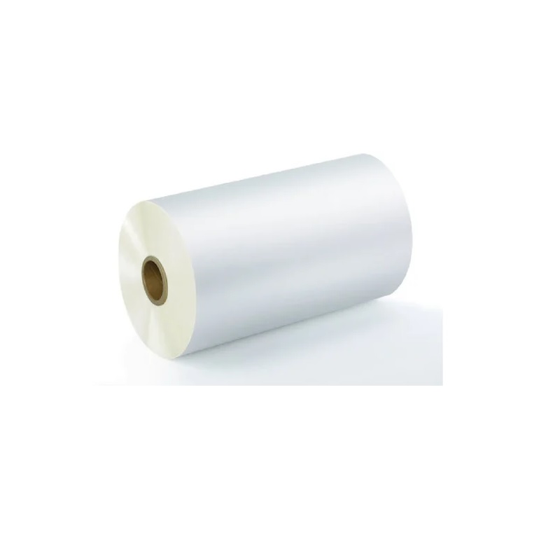 Picture of 125 micron / my 230 mm Wide x 200 Meters with 57 mm / 2 1/4' core Laminating Film Roll Glossy / blank / clear hot lamination 1 piece. 60271345
