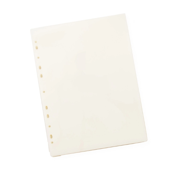 Kuva A4-kokoinen laminointitasku kansiokiinnityksellä (euro-reikä), kirkas, 75 mikronia, kuumalaminointiin, 216 x 303 mm, 100 kpl. 60270058