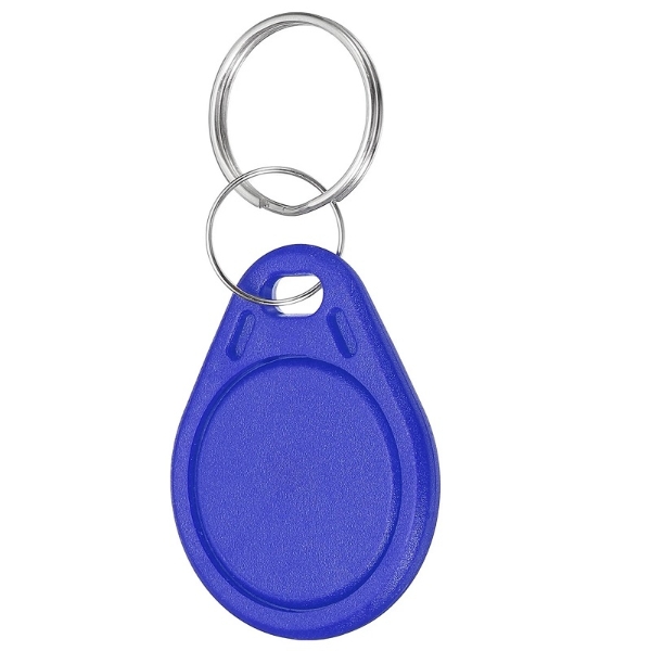 Kuva Blue rewriteable Key fob 13.56 MHz. 13.56 Compatible 1K Magic UID – Changeable UID. Keyfob. 70102948 (DE,SE,NO,FI,RO,PL)